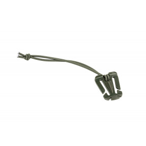 Elastique de maintien avec fixation pour passant M.O.L.L.E. vert od - A10 Equipment