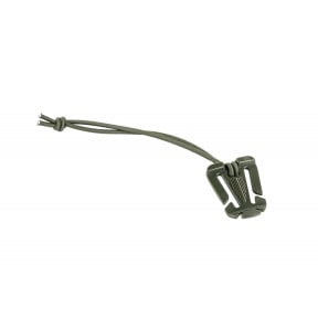 Elastique de maintien avec fixation pour passant M.O.L.L.E. vert od - A10 Equipment