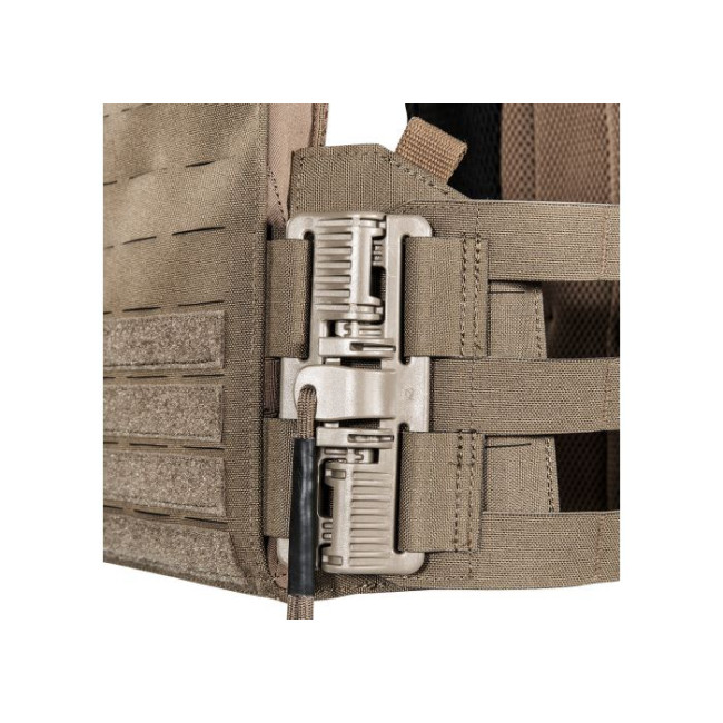Nosidło płyt z szybkim odczepianiem LASERCUT TT plate carrier QR LC - Coyote - Tasmanian Tiger