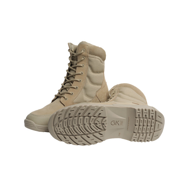 Interventieschoenen Blake nubuck en canvas - Zand - GK Pro