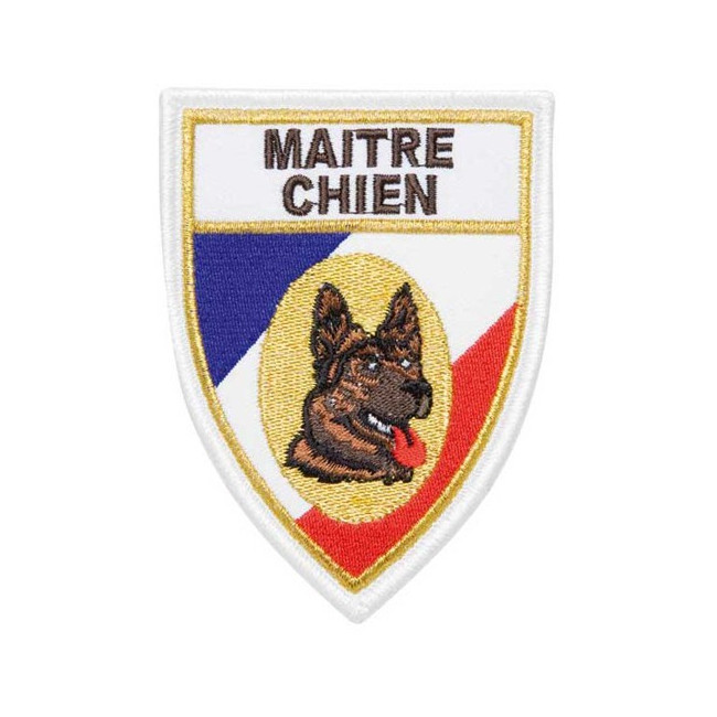 ECUSSON BRODE MAITRE CHIEN BA ECUSSON BRODE MAITRE CHIEN BA