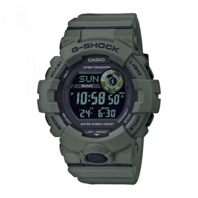 G-Shock G-Squad GBD-800UC Uhr in Olivgrün - Casio