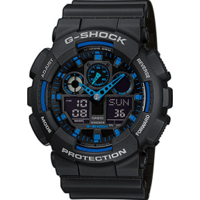 Orologio G-Shock GA-100 - Nero/Blu - Casio