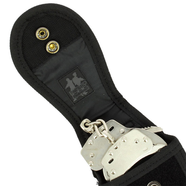 Handschellenetui 2 in 1 Großes Modell schwarz - Patrol Équipements