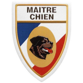 ECUSSON PLASTIQUE MAITRE CHIEN ROTT
