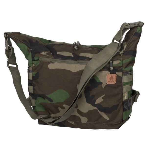 Sac Bushcraft Satchel Cordura Woodland - Helikon