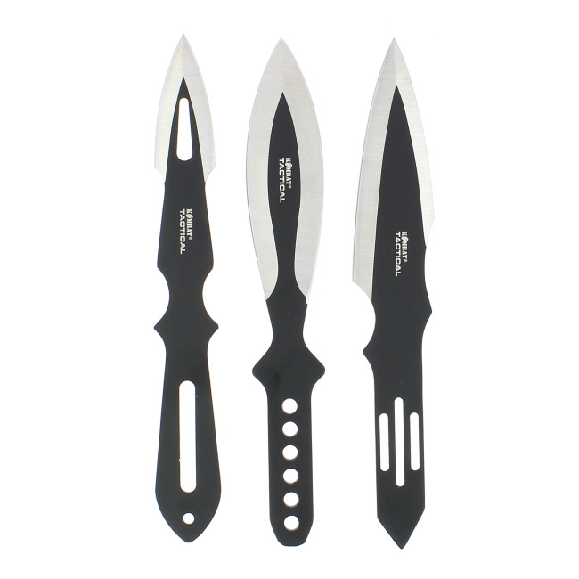 Set van 3 werpmessen - Kombat Tactical