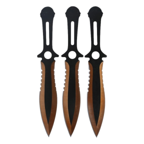 Set mit 3 Wurfmessern - Kombat Tactical