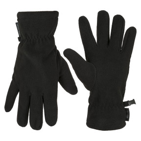 Gants polaire Fleece noirs - Highlander