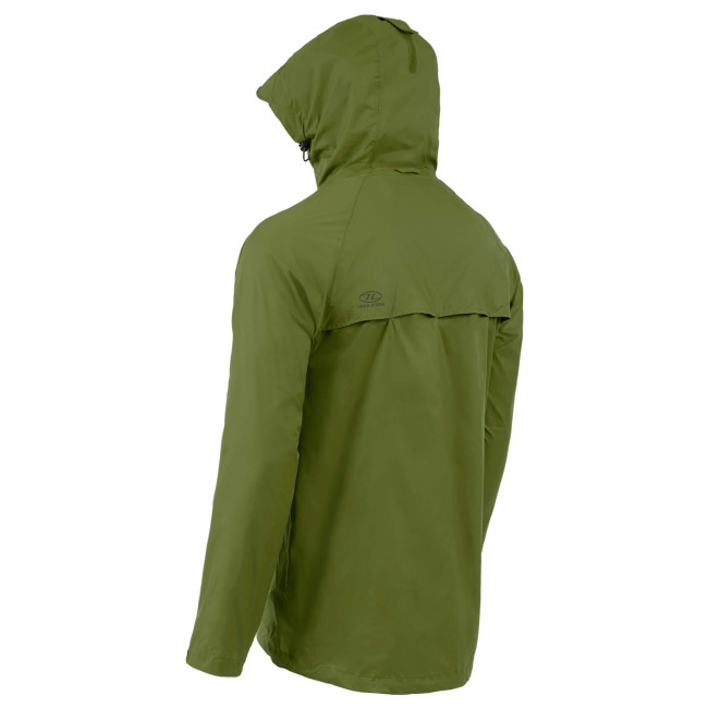 Waterdichte jas Stow & Go groen - Highlander