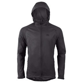 Waterdichte jas Stow & Go zwart - Highlander