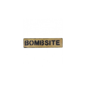 Plaque décorative Bombsite - Kombat Tactical