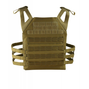 Chaleco portaplacas Buckle-tek - Coyote - Kombat Tactical