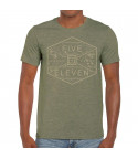 Tee-shirt HEX GRID Military Green Heather - 5.11 Tactical