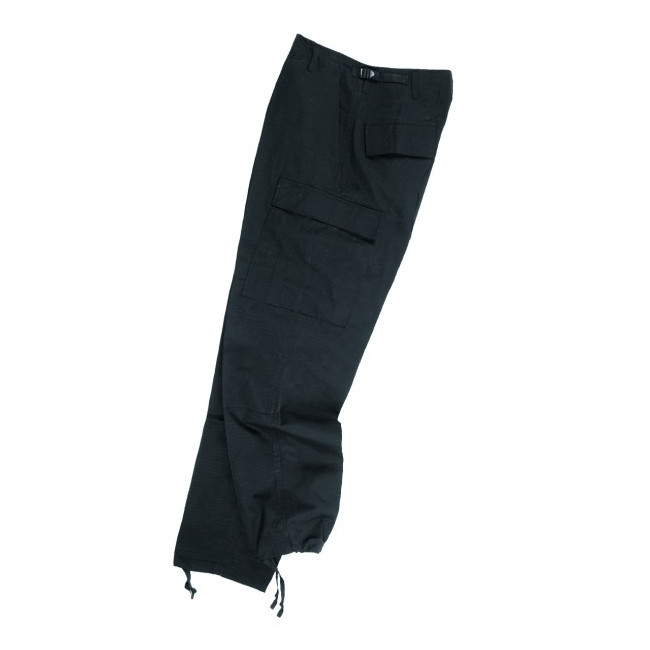 Spodnie BDU czarne Ripstop - Miltec