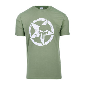 T-shirt Geallieerde Ster Punisher - Fostex Garments