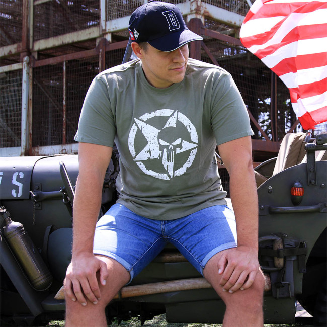 Koszulka Gwiazda Sojusznicza Punisher - Fostex Garments