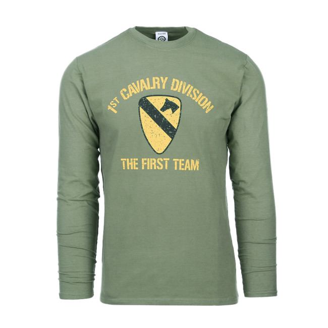 Koszulka z długimi rękawami "First Cavalry Division" - Fostex Garments