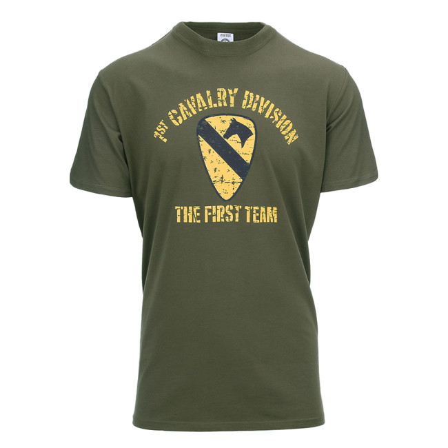 Koszulka 1st Cavalry Division Zielona - Fostex Garments