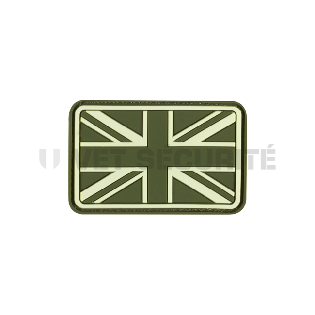 Small Great Britain Flag Rubber Patch Forest - JTG