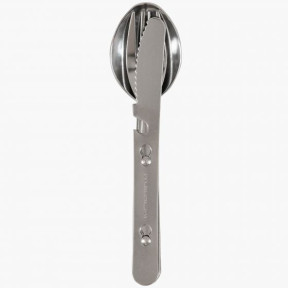 Clip kit couteau fourchette cuillère acier - Highlander