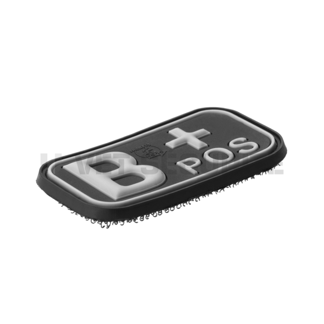 Blutgruppen-Patch rechteckig Swat B positiv - JTG