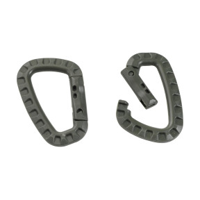2er-Set grüne Karabiner - City Guard