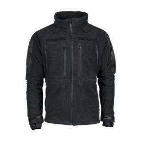 Schwarze Fleecejacke - Miltec