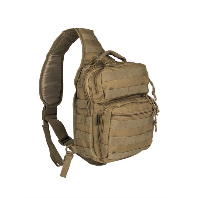 Einschultergurt-Rucksack 10L Coyote - Miltec