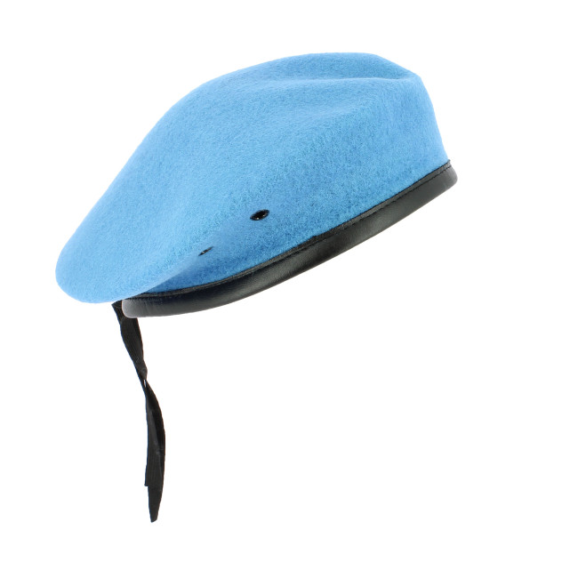 Béret Militaire Bord en Cuir Onu - Patrol Équipements