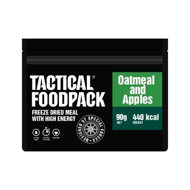 Haferflocken und Äpfel - Tactical Foodpack