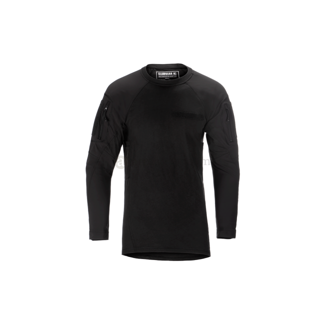 Tactisch T-shirt lange mouwen MKII Instructor Zwart - Clawgear