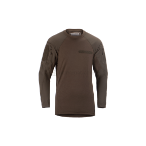 Tactisch T-shirt lange mouwen MKII Instructor Bruin - Clawgear
