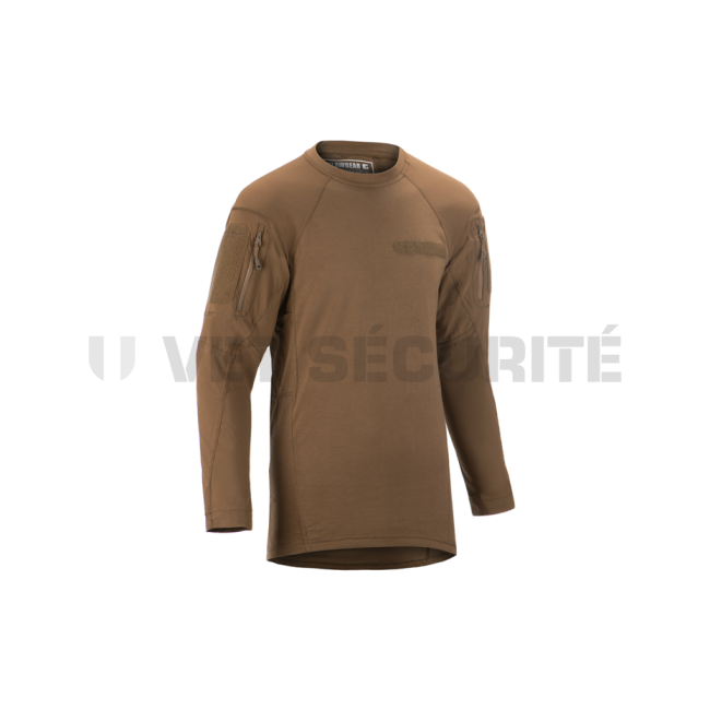 Koszulka taktyczna z długimi rękawami MKII Instructor Coyote - Clawgear