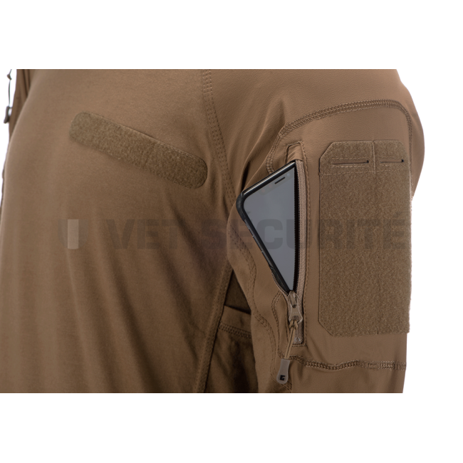 Koszulka taktyczna z długim rękawem MKII Instructor Coyote - Clawgear