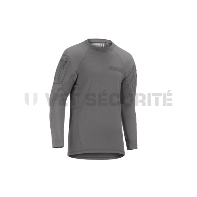 Tee shirt tactique manches longues MKII Instructor Gris - Clawgear