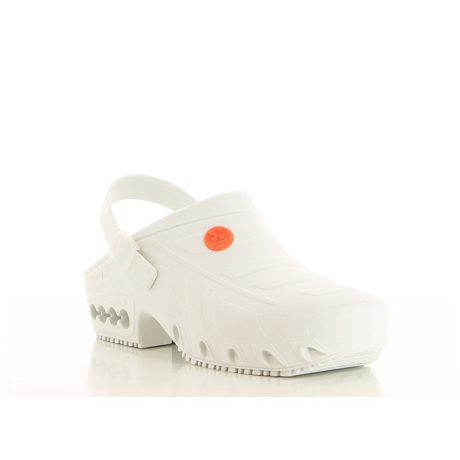 OXYCLOG Professional Weiß Blockschuh - Safety Jogger Professional