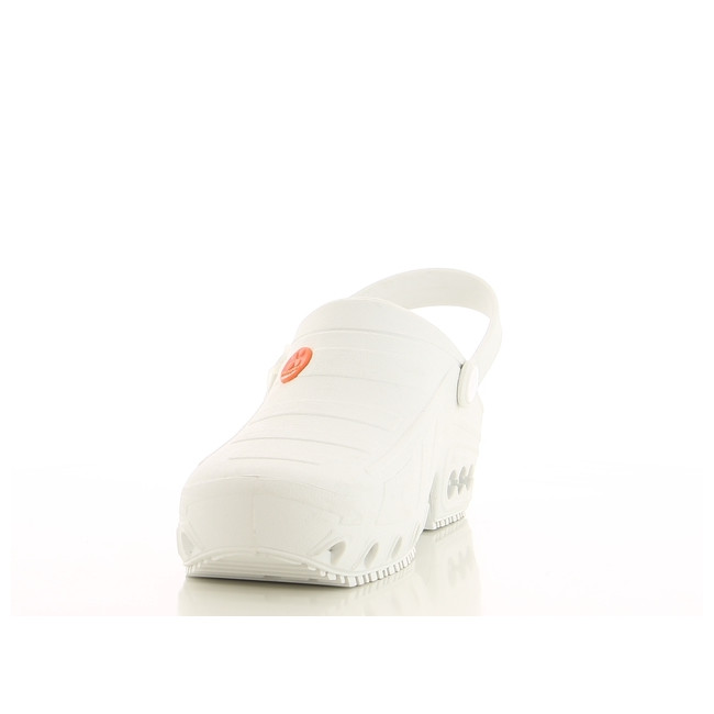 Saboty blokowe OXYCLOG Białe - Safety Jogger Professional