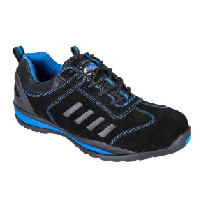Chaussures de sécurité TRAINER LUSUM S1P HRO Bleu - Portwest