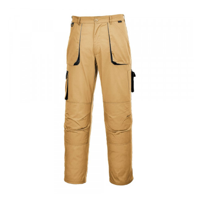 Texo Contrast Arbeitshose Beige - Portwest