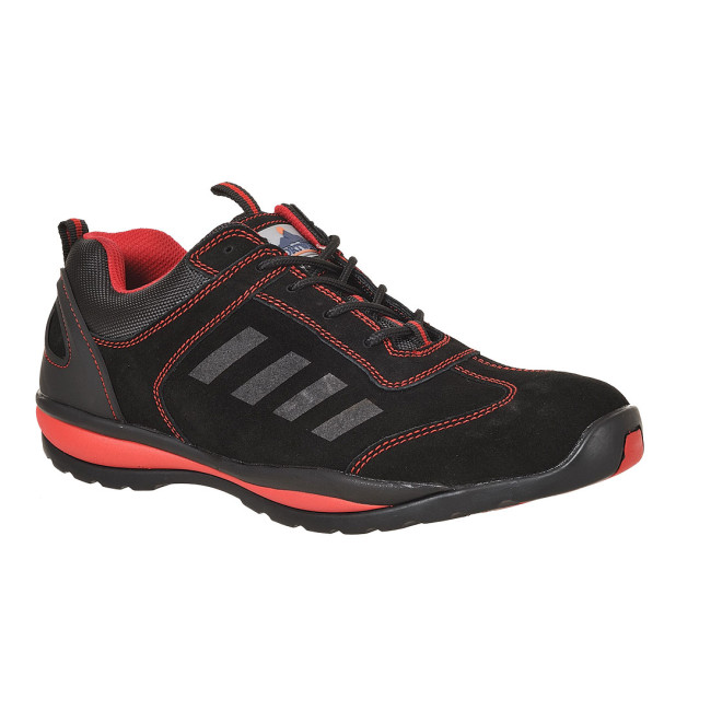 Sicherheitsschuhe TRAINER LUSUM S1P HRO Rot - Portwest