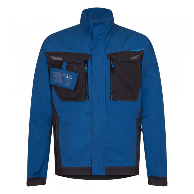 WX3 Stretch-Arbeitsjacke mit Mehrfachtaschen Blau - Portwest