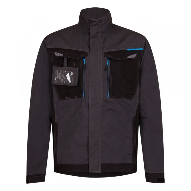 WX3 Stretch-Arbeitsjacke mit Mehrfachtaschen Grau - Portwest