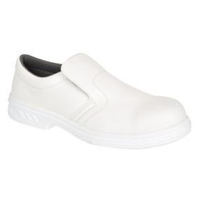 Chaussures de Cuisine Mocassin S2 Blanc - Portwest