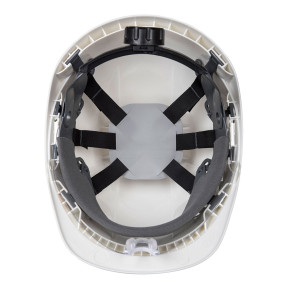 Kask budowlany endurance z wizjerem Biały - Portwest