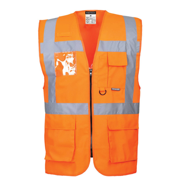 Warnweste Executive - Berlin Orange - Portwest