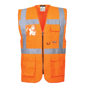 Warnweste Executive - Berlin Orange - Portwest