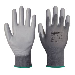 A120 - Gants Nylon enduits PU Gris - Portwest