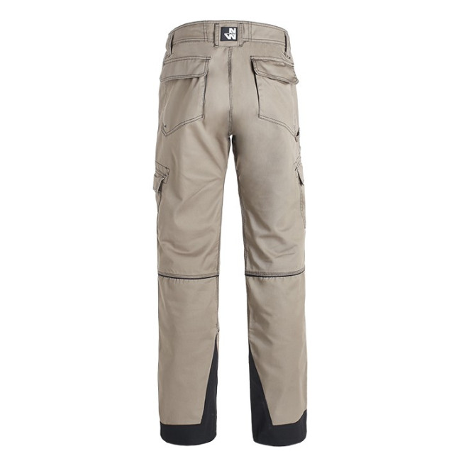 PANTALON DE TRAVAIL ANTRAS BEIGE ET NOIR - North Ways
