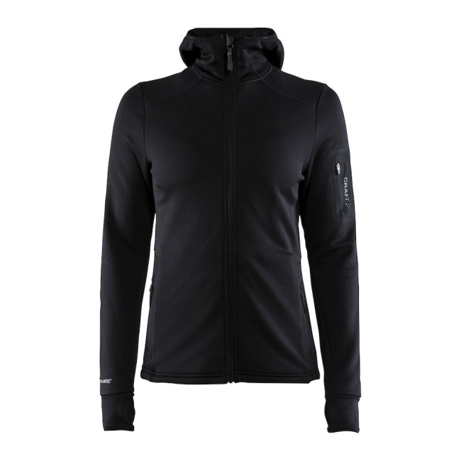 TRICT POLARTEC CAPUCHON W ZWART
